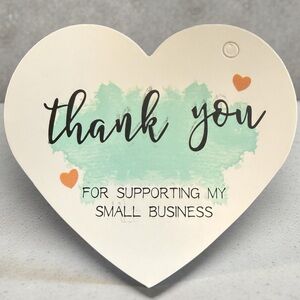 Thank You Cards - Customer Appreciation Cards  Set of 40